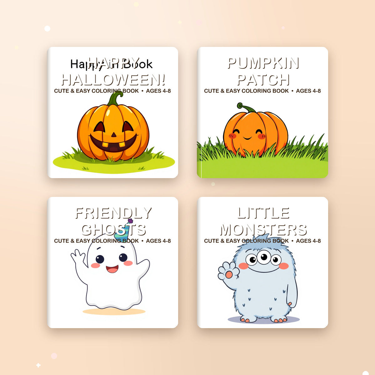 Spooky But Not Scary printable coloring book collection