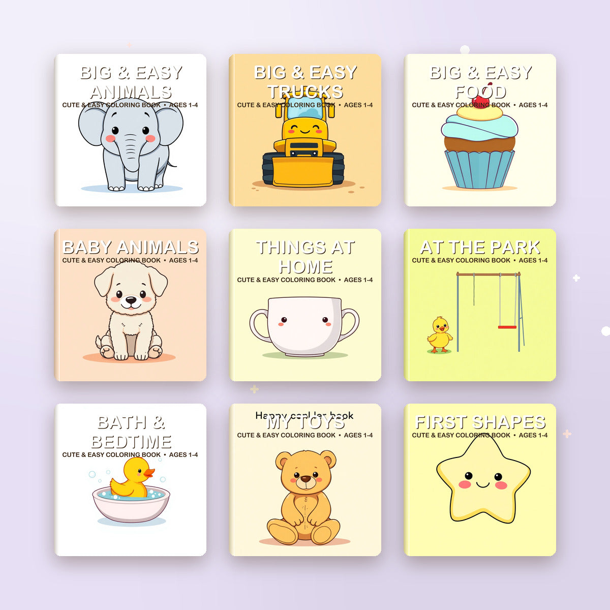 My First Coloring Book printable coloring book collection