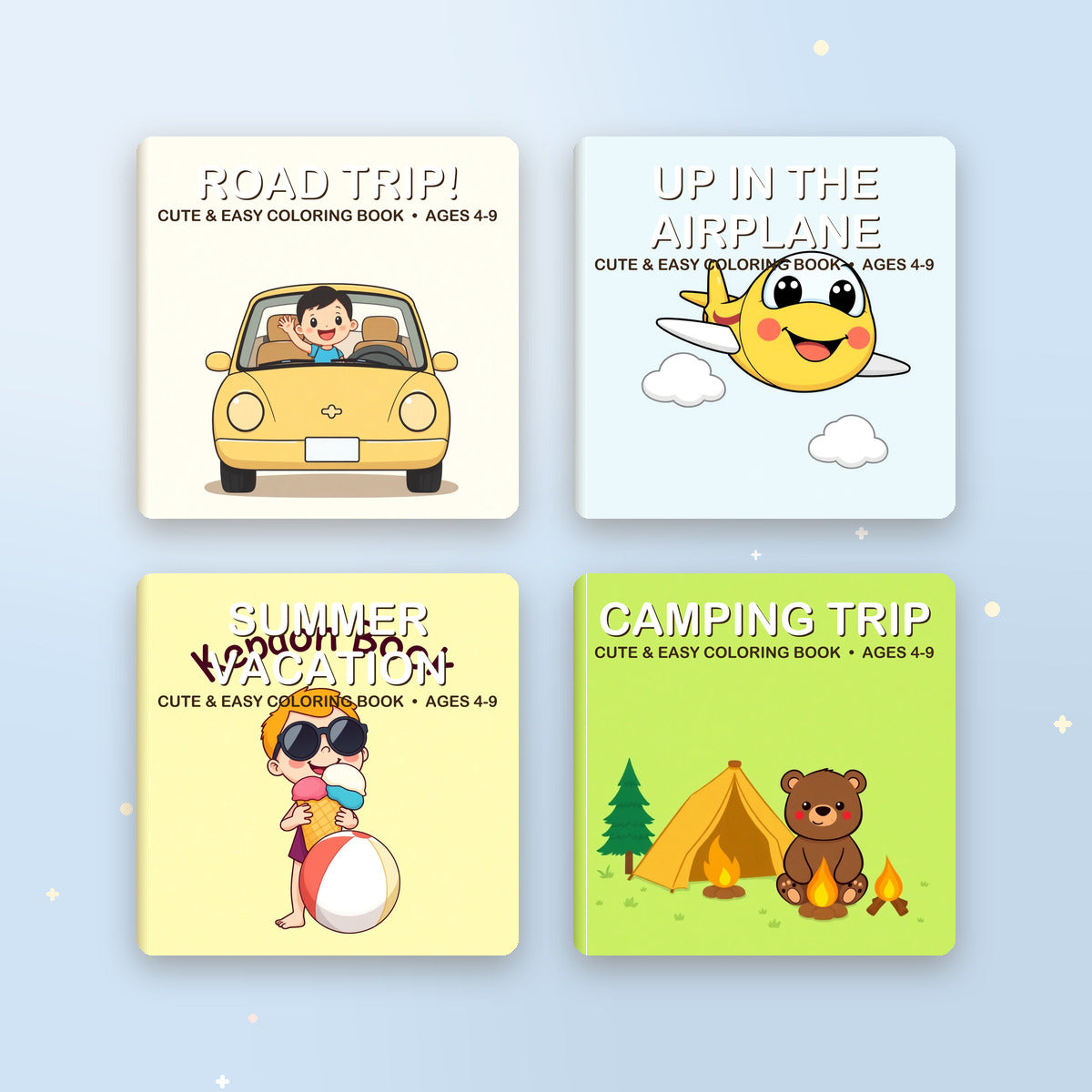Screen-Free Adventures printable coloring book collection