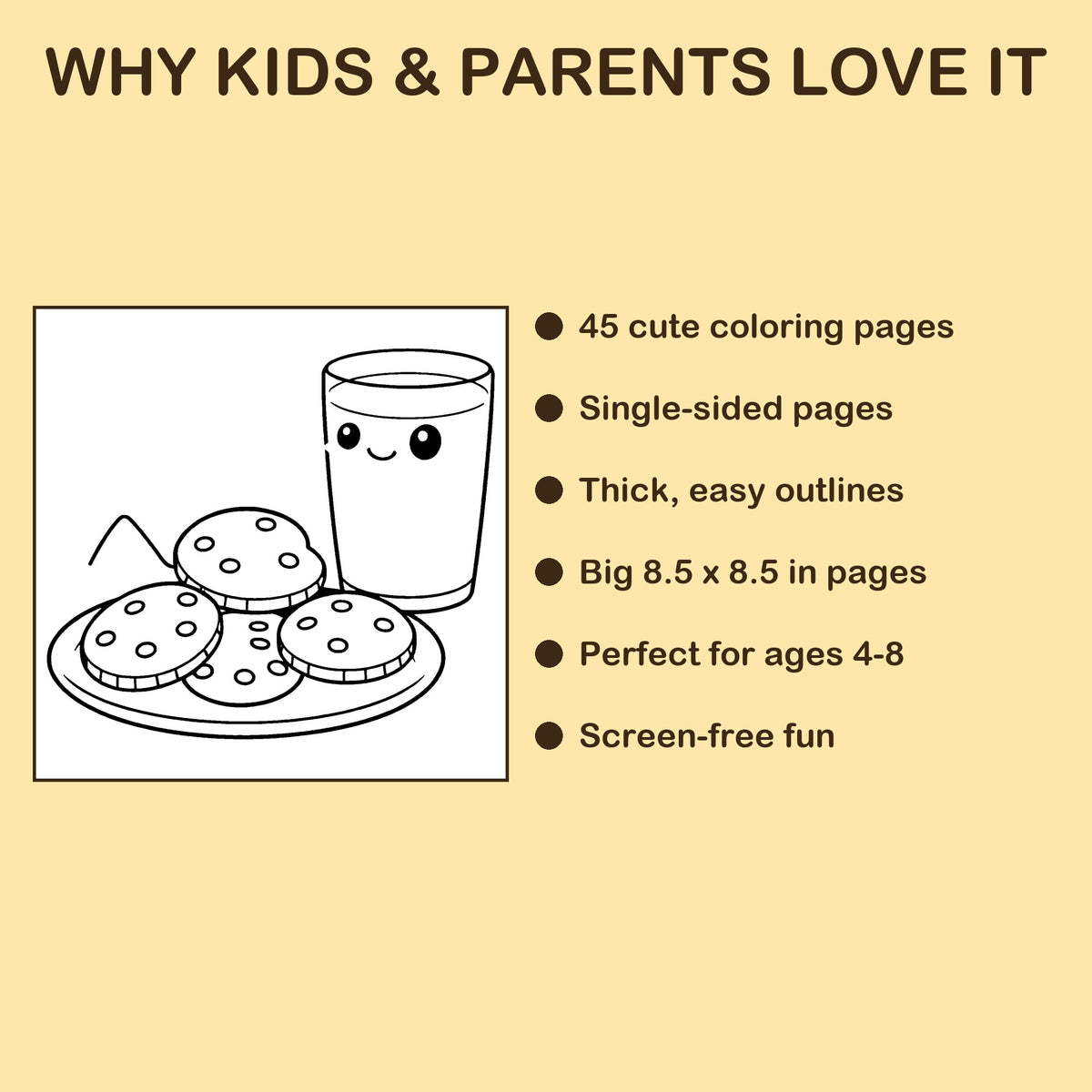Christmas Eve Magic features: 45 single-sided pages, 8.5 x 8.5 inches, ages 4-8
