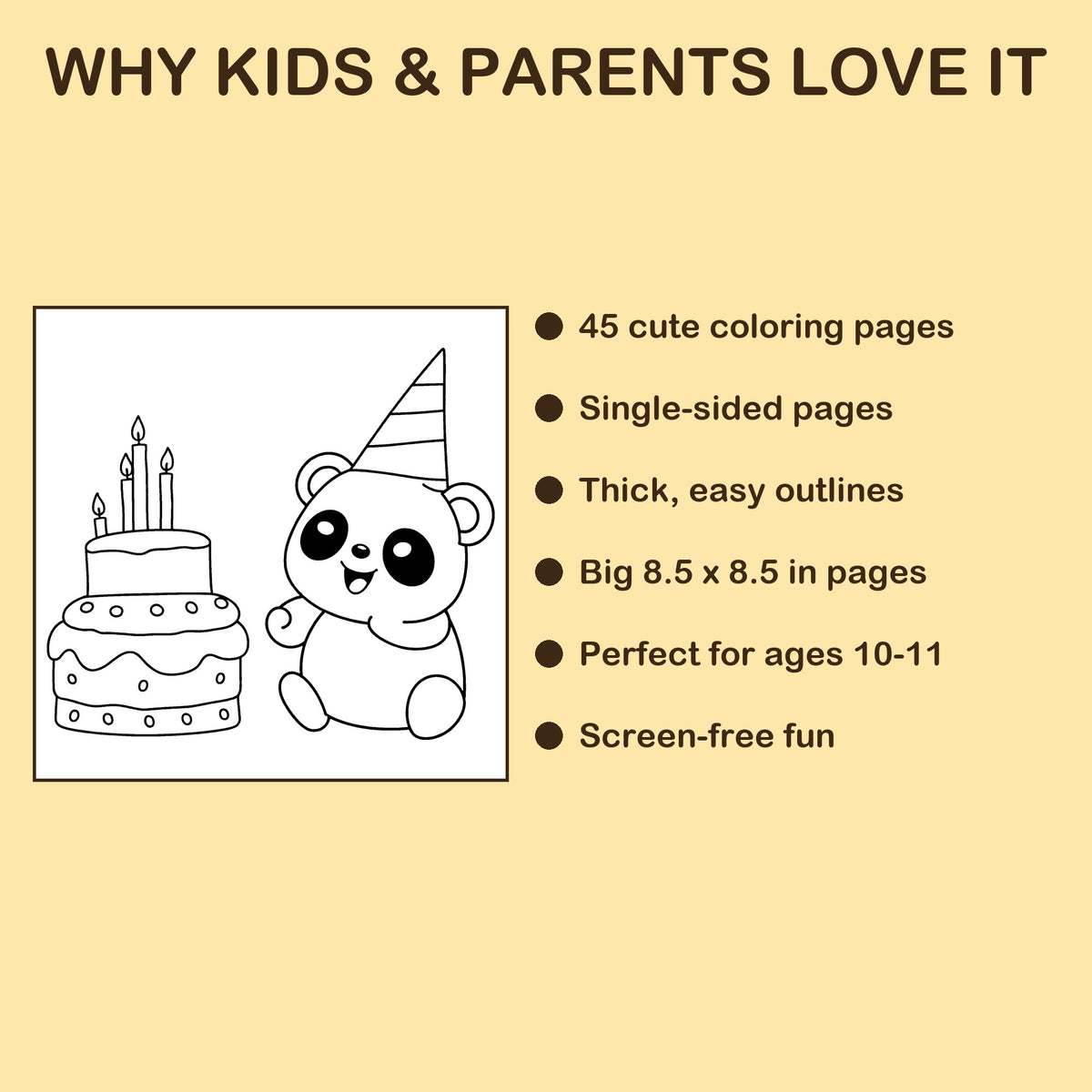 I Am 10! features: 45 single-sided pages, 8.5 x 8.5 inches, ages 10-11