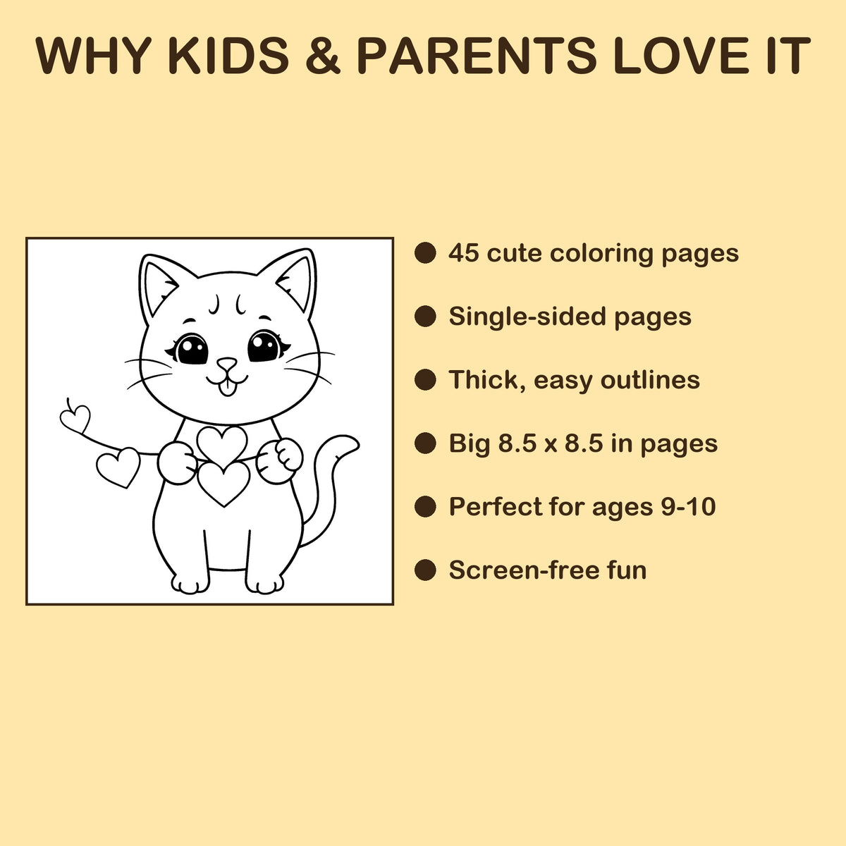 I Am 9! features: 45 single-sided pages, 8.5 x 8.5 inches, ages 9-10