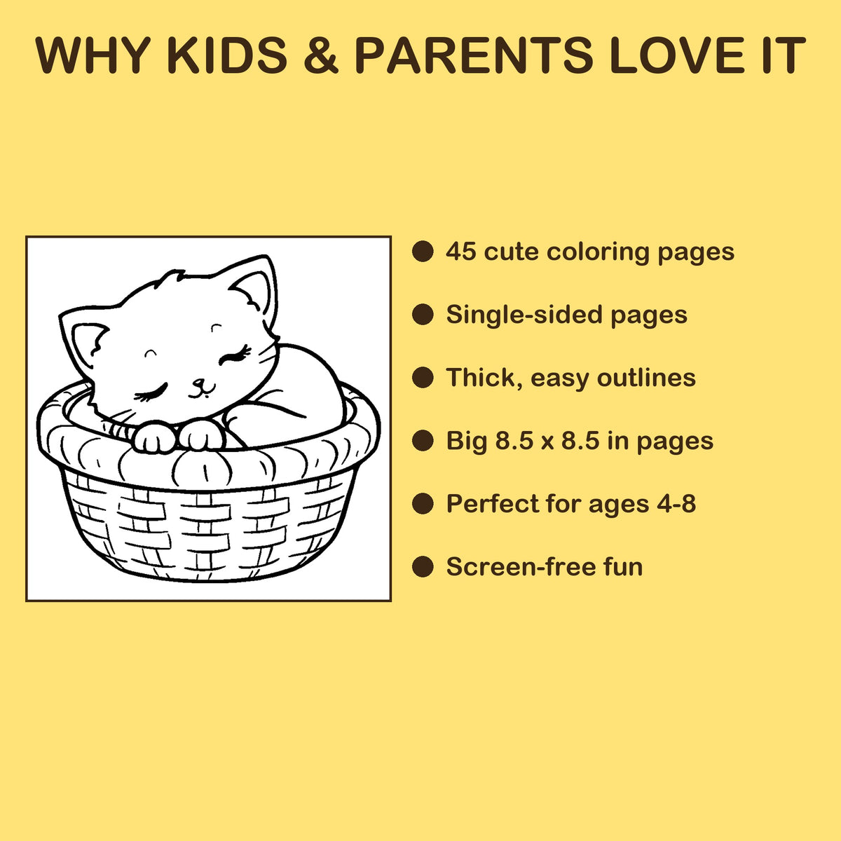 Pet Pals features: 45 single-sided pages, 8.5 x 8.5 inches, ages 4-8